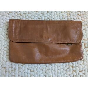 Tan Clutch